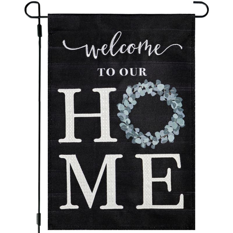 Eucalyptus Welcome Garden Flag